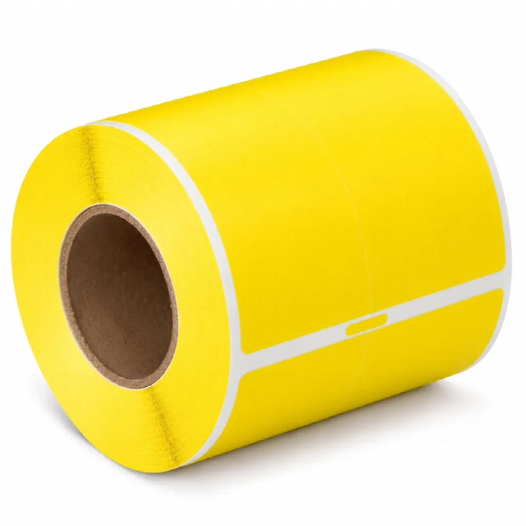 Etiquetas para equipaje CoatCheck, 14×160 tickets, amarillo
