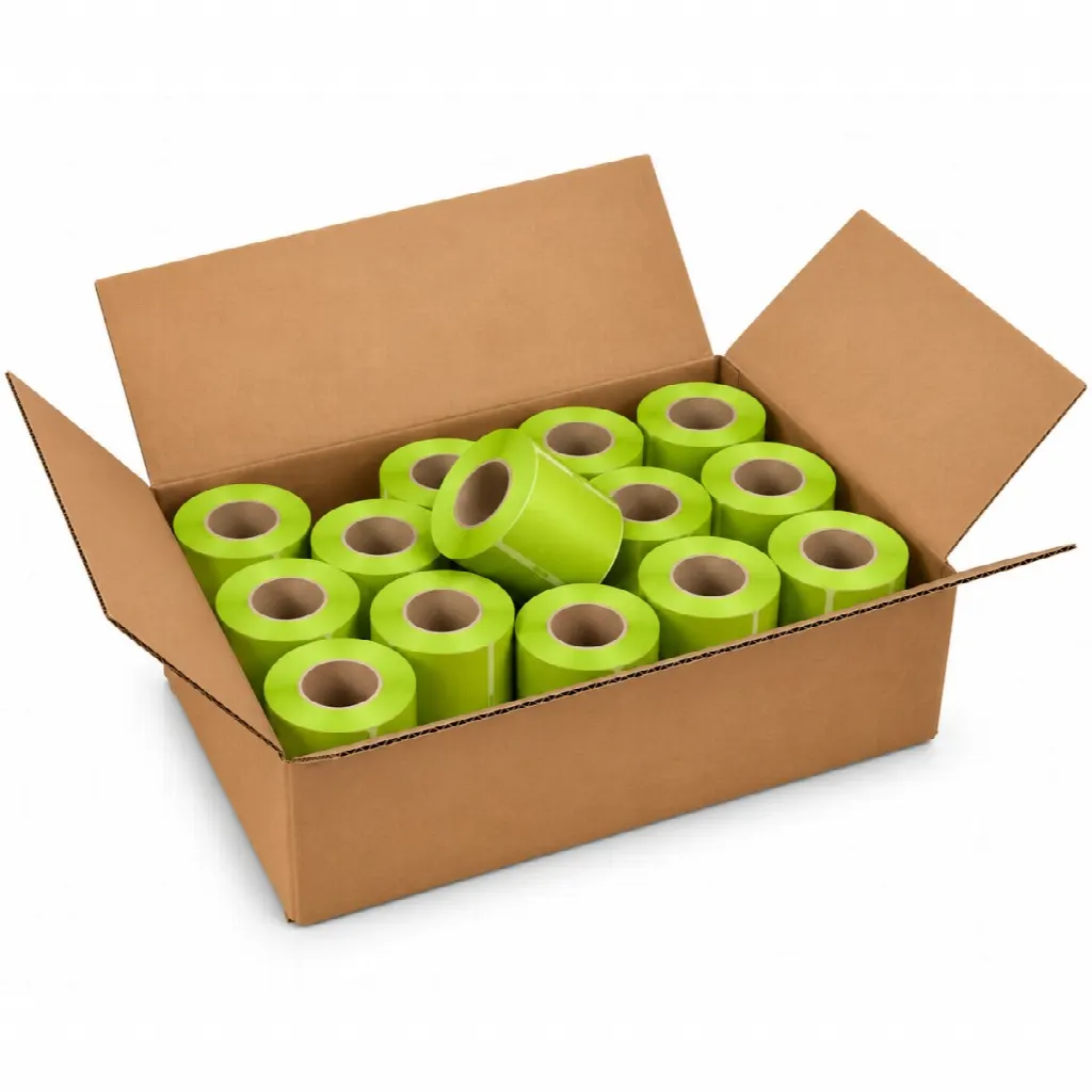 Etiquetas para equipaje CoatCheck, 14×160 tickets, verde