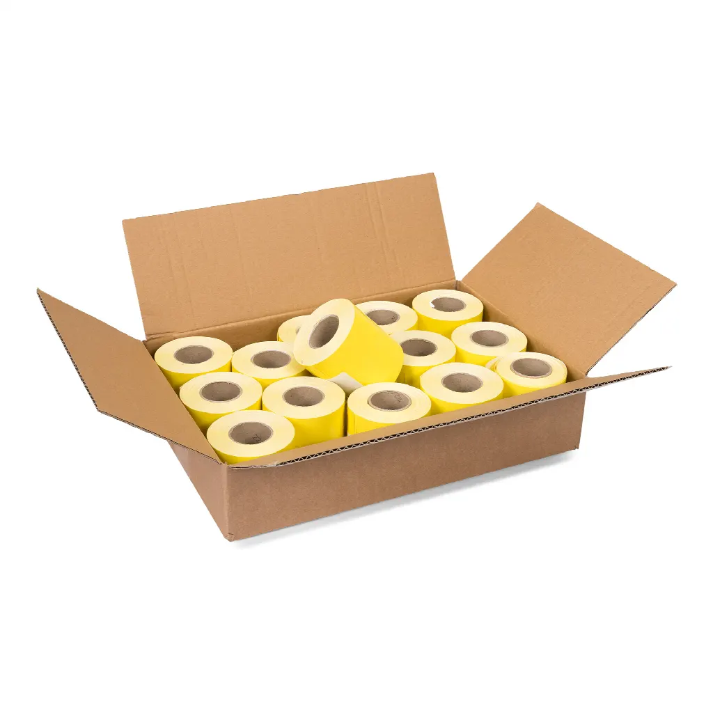 Tickets de guardarropa Coatcheck, 14 rollos x 325 tickets, amarillos