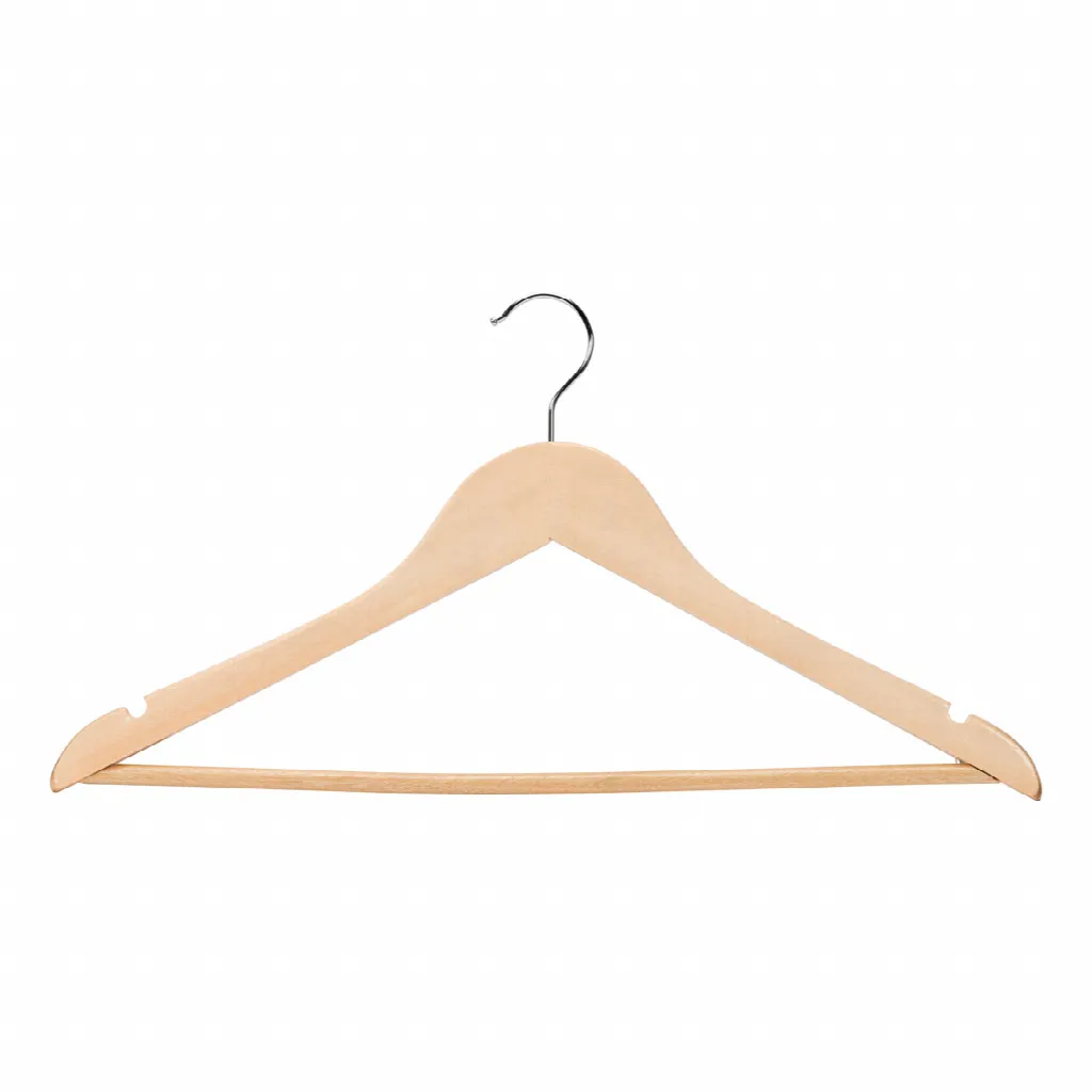 50 perchas de madera
