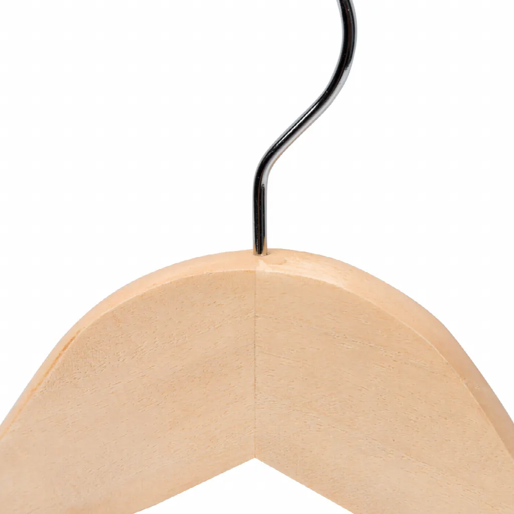 50 perchas de madera