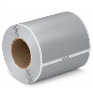 Etiquetas para equipaje CoatCheck, 14×160 tickets, gris plateado