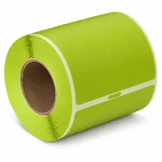 Etiquetas para equipaje CoatCheck, 14×160 tickets, verde