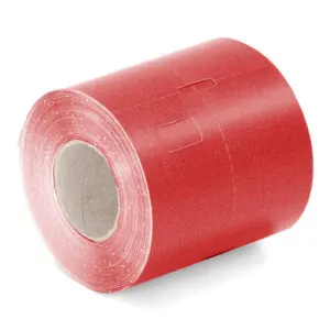 Tickets de guardarropa CoatCheck, 14 rollos x 325 tickets, rojos